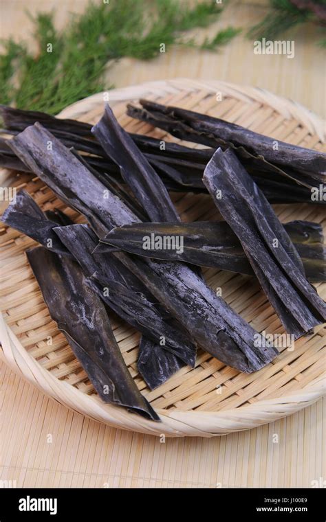 Kombu Seaweed Stock Photo - Alamy