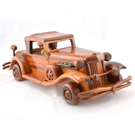 Duesenberg Wooden Car Model (Citroen) | 1932-1937 Wooden Scale Model Car