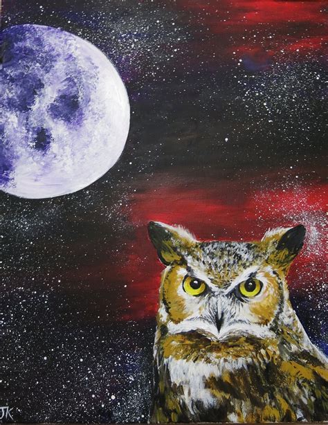 Owl Moon by ArtbyjoelK on DeviantArt