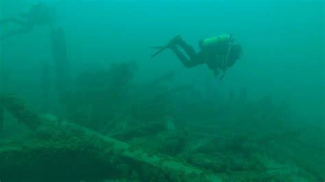 Lake Erie Shipwreck Diving: Indiana 2016 Part 1 - YouTube