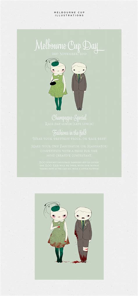 Melbourne Cup Illustrations on Behance