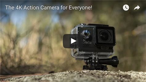 The 4K Action Camera for Everyone!