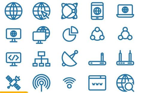 Free 20 Internet Icons Vector - TitanUI