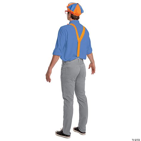 Adult Blippi Costume Kit