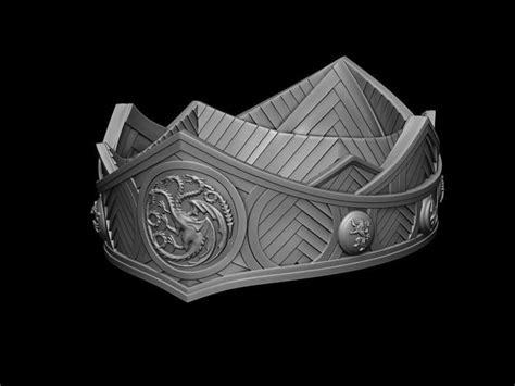 Viserys Targaryen Crown 3d digital download 3D model 3D printable ...