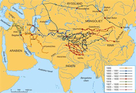 Ancient China Location Map