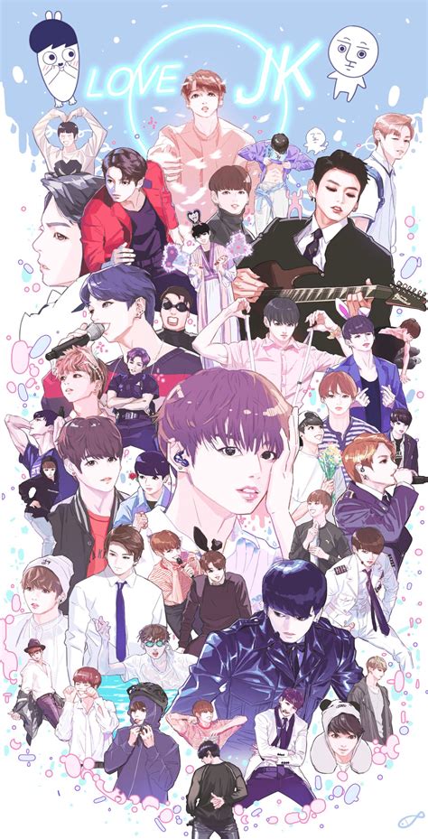 Bts Anime Wallpaper Jk : Bts Aesthetic Wallpaper Jk | Bodegawasuon