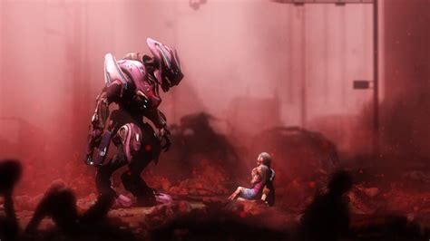 A Sangheili Zealot looks upon the work of his prophets command. | Halo ...