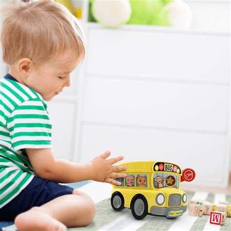 Cocomelon Musical Toy School Bus for Toddlers – ekids-dotcom