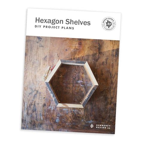 DIY Plans for Hexagon Shelves – Dennehey Design Co.