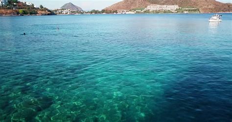 Landscape with ocean and hotels in Turkey image - Free stock photo ...