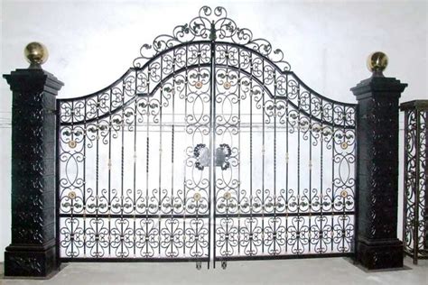 Modern House Wrought Iron Gate Design for Sale - YouFine