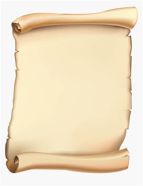 Parchment Scroll Background, HD Png Download - kindpng