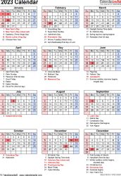 Federal Holidays 2023 New York - Printable Template Calendar