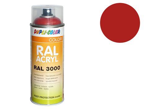 Dupli-Color Acrylic Spray RAL 3000 fire red, glossy - 400 ml von Dupli ...