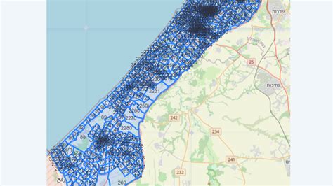 Israel releases map ‘advising Gazans of safe evacuation zones’ as it ...