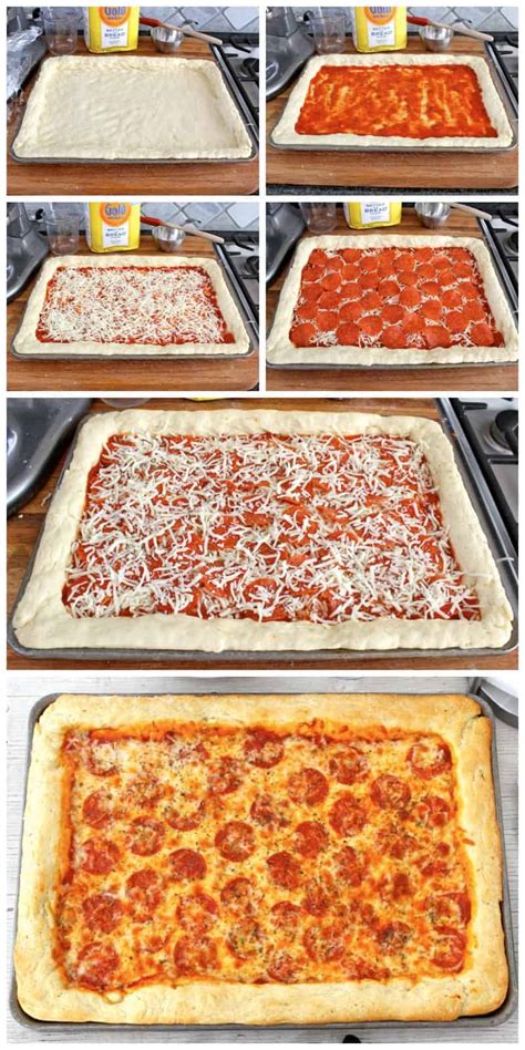 Sheet Pan Pizza | The BakerMama