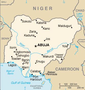 Nigeria Google Map - Driving Directions & Maps