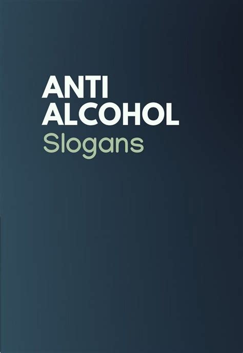 178+ Fantastic Anti Alcohol Slogans -theBrandBoy.com | Alcohol slogans, Business slogans, Slogan