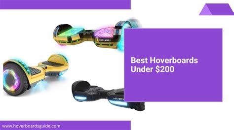 Best Hoverboards Under $200 in 2023 | Hoverboards Guide