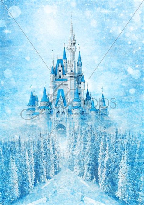 Frozen Castle Backdrop