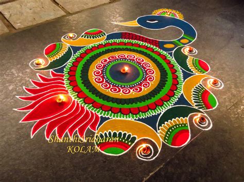 Pin by Nidhi Bhatt on Kolam/Rangoli ideas | Rangoli designs, Free hand rangoli design, Simple ...