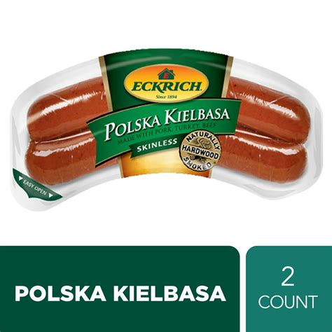 Eckrich Skinless Polska Kielbasa Rope, 14 oz - Walmart.com - Walmart.com