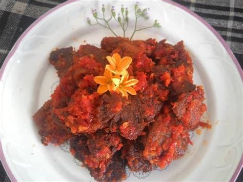 Dendeng Balado Padang (Dendeng Batokok) Asian Recipes, Beef Recipes, Ethnic Recipes, Padang ...