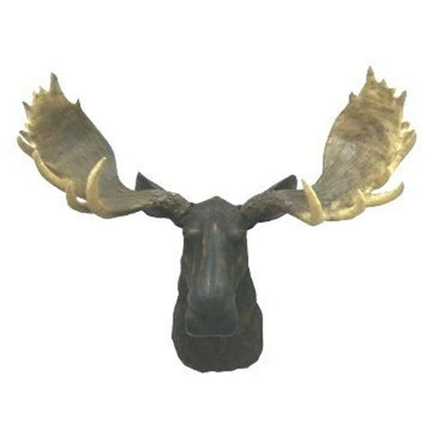 MOOSE HEAD WALL MOUNT DECOR - Walmart.com - Walmart.com