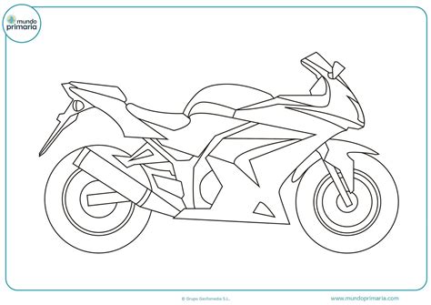 Dibujos De Motos Para Pintar - Master Deformacion