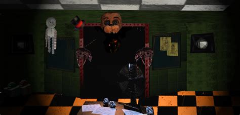 FNAF Edits |FNAF 4 Office by MangleTheMangle on DeviantArt