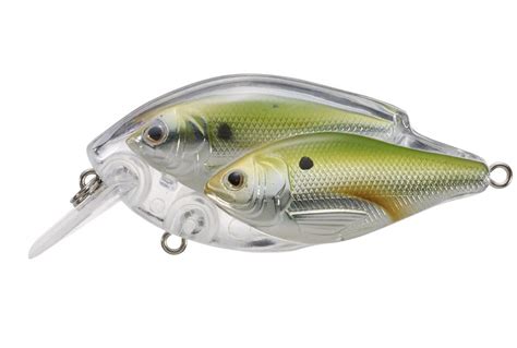 LiveTarget Fishing Lure TSB60S807 BaitBall Threadfin Shad Shallow Dive ...