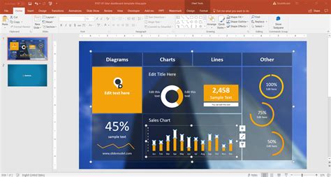 Free Powerpoint Dashboard Template