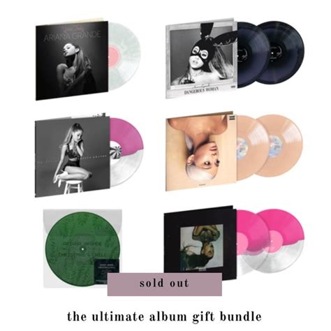 Ariana Grande | Accessories | New Ariana Grande My Everything Vinyl ...