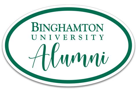 Binghamton University "Alumni" Bumper Sticker – Muckles Ink