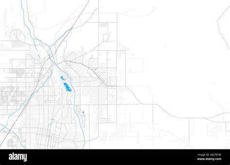 Rich detailed vector area map of Apple Valley, California, USA. Map template for home decor ...