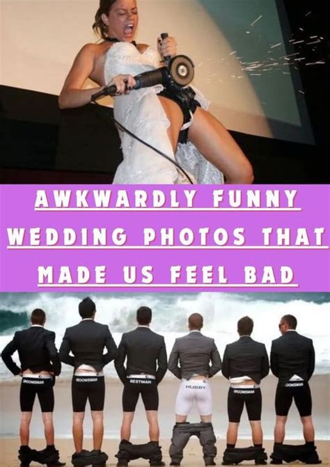 Funny wedding photos that made us feel bad for the bride and groom – Artofit