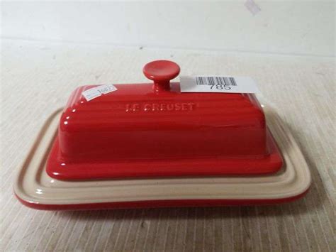 Le Creuset Butter Dish - Trice Auctions