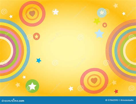 Colorful Background Design For Kids