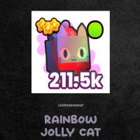 Pet Simulator 99 (PS99) 100x Rainbow Jolly Cat! | ID 202685994 | PlayerAuctions