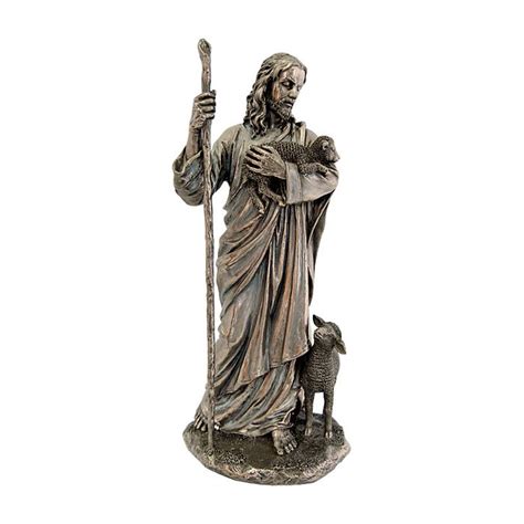 Good Shepherd Statue 11.5" | Leaflet Missal