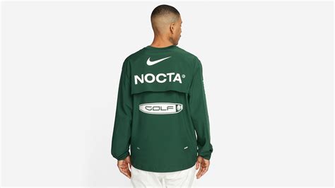 Nike x NOCTA Long Sleeve Woven Crew (Pro Green & Black) | END. Launches