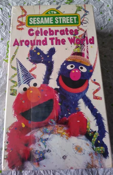 Sesame Street Celebrates Around the World (1994-1996 VHS) | Angry Grandpa's Media Library Wiki ...