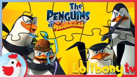 The Puzzle! Penguins of Madagascar puzzle game for kids - YouTube