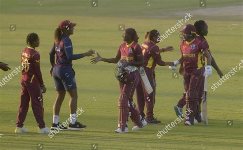 West Indies Womens Cricket Teams Celebrate Editorial Stock Photo ...