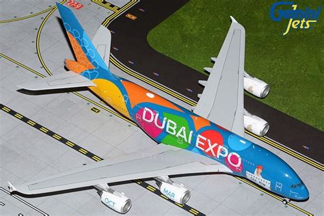 Emirates Airbus A380 A6-EEU “Dubai Expo Be Part Of The Magic” Blue ...