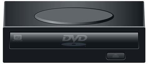 Black External DVD ROM Drive PNG Clipart - Best WEB Clipart