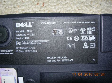 Dell Laptop Inspiron 4000 PP01L BIOS battery swap DSCN2352… | Flickr