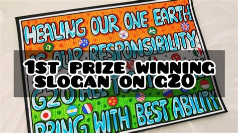 G20 Slogan writing competition /G20 Drawing/G20 India Logo Drawing/one earth one family one ...