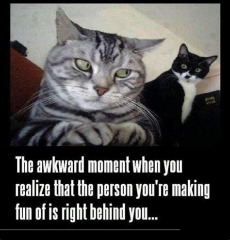 The awkward moment when you realize that the person you're... | Picture Quotes